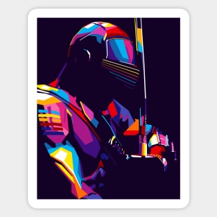 Snake Eyes - WPAP Sticker